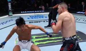 UFC on ESPN 60 video: Steve Garcia drops, then pummels Seungwoo Choi for 96-second TKO