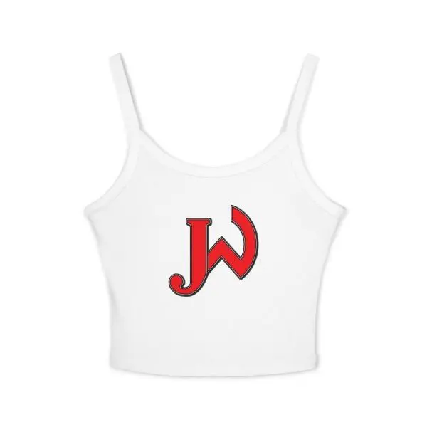 Women's JW Spaghetti Strap Tank Top - Image 2
