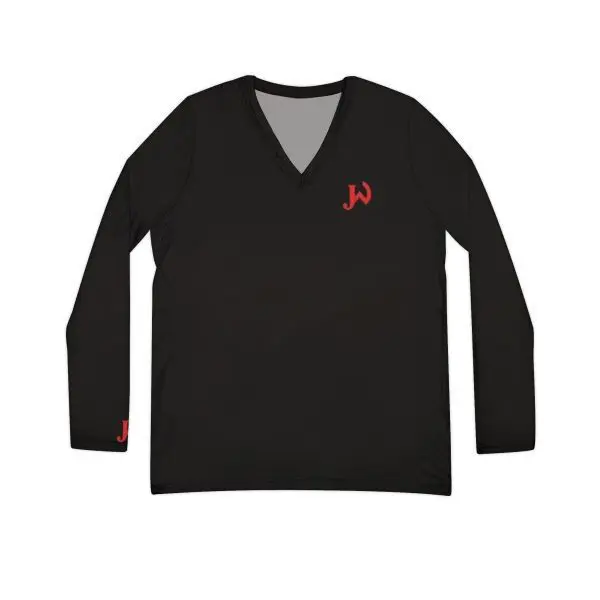 Women's JW Long Sleeve V-neck Shirt