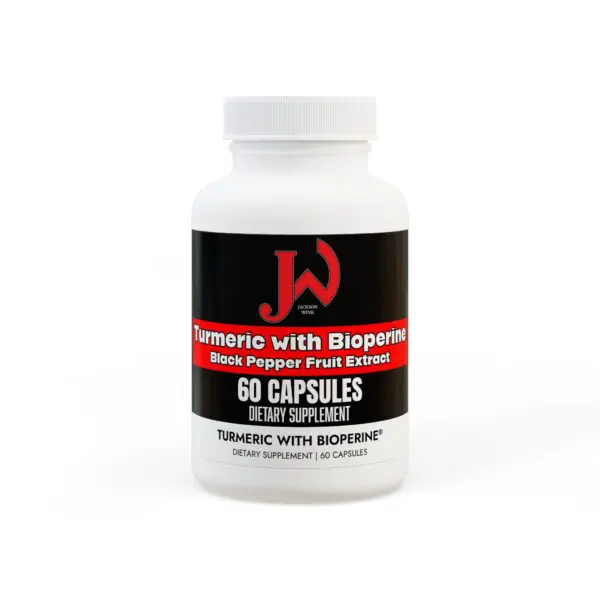 Turmeric with BioPerine® (Black Pepper Fruit Extract) Supplement (60 Capsules)