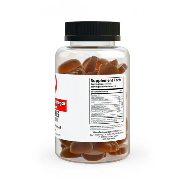 Apple Cider Vinegar Gummies (60 Gummies) - Image 3