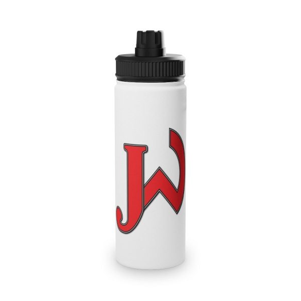 Jackson Wink MMA Stainless Steel Water Bottle 18oz (white)