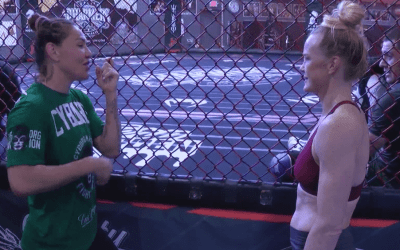 Holly Holm and Cris Cyborg are training together