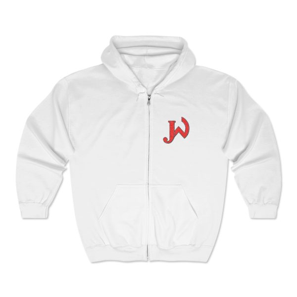 Women JW Full Zip Hooded Sweatshirt - Image 2