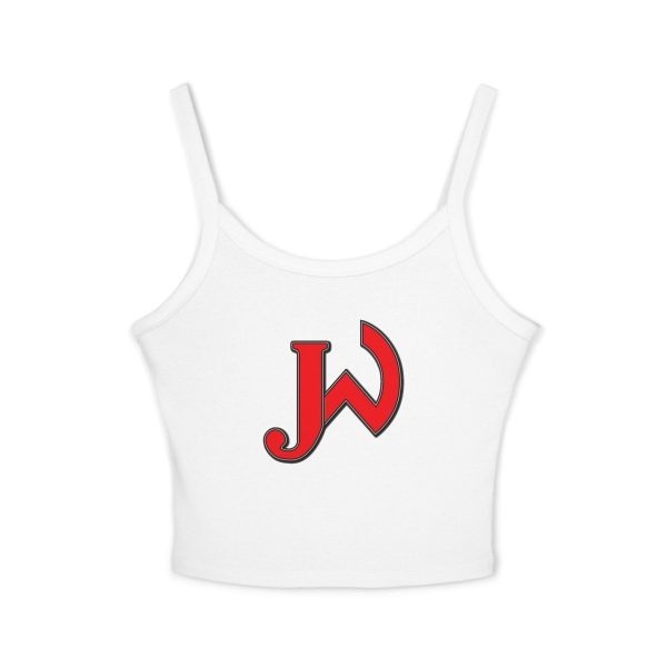 Women's JW Spaghetti Strap Tank Top - Image 2