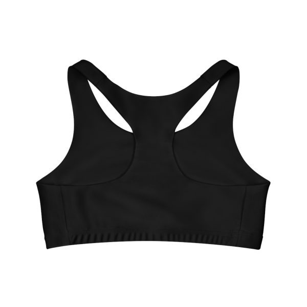 Women JW Sports Bra: Black - Image 2