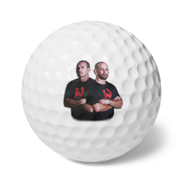 JW Golf Balls, 6pcs