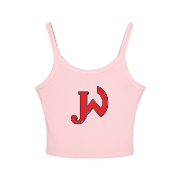 Women's JW Spaghetti Strap Tank Top - Image 4