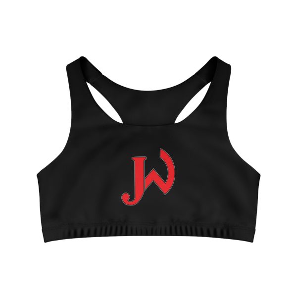 Women JW Sports Bra: Black